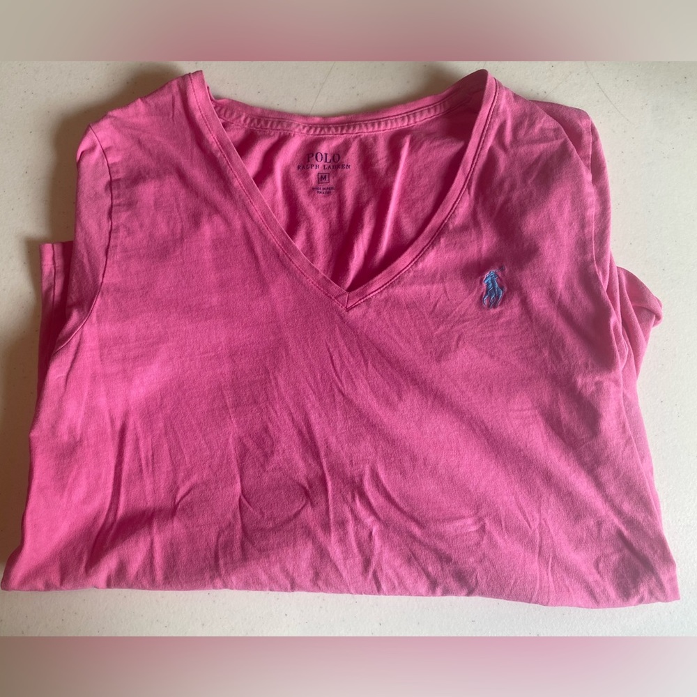 Pink Polo Ralph Lauren Top.
